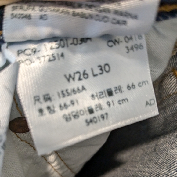 Levi's 501 dark blue jeans - Picture 4 of 4